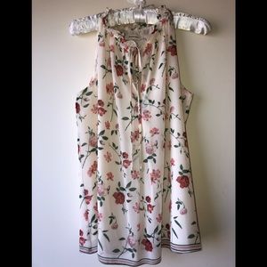 🆕 Max Studio Spring Floral Print Blouse, Small